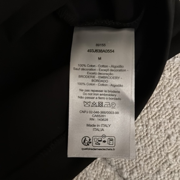 Dior Archives Labels T-Shirt, Relaxed Fit
Black Cotton Jersey size Large. - Picture 9 of 9